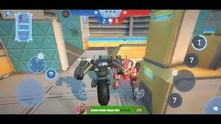 Killshot mech arena gameplay/wrecker skin
