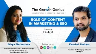 Role of Content in Marketing & SEO - Divya Shrivastava | Ep. #3 | Infidigit