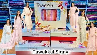 Best Eid Dress | Tawakkal Signy 🇵🇰 Original | Pakistani Box Dress | Party Dress 2026 Authentic 💯🇵🇰