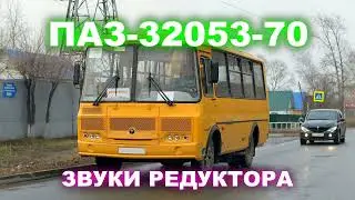 ПАЗ 3205 Звуки редуктора - 4 Части