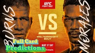 UFC Vegas 106: Burns vs. Morales Full Card Preview & Betting Tips