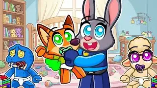 Judy Hopps Becomes a MOM in Roblox! (Zootopia 2)