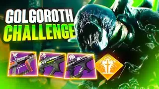 Master Kings Fall Golgoroth Challenge!!! (All Warlocks)