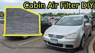 Фильтр салона Volkswagen MK5 и MK6 своими руками