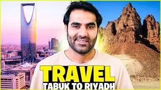 Travel Tabuk To Riyadh | Travel Vlog | Saudia Arabia 