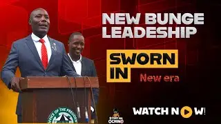 Bunge La Mwananchi Newly Elected Leaders Sworn In Officially at Jeevanjee Gardens Nairobi