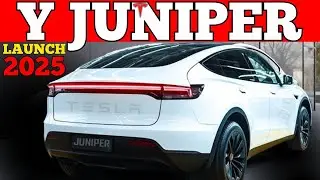 Наконец-то! Новая Tesla Model Y Juniper 2025 года с увеличенным запасом хода, новым дизайном и датой выхода уже доступна!