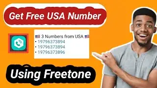 Получите номер США бесплатно с помощью приложения Freetone. Как получить бесплатный номер США для...