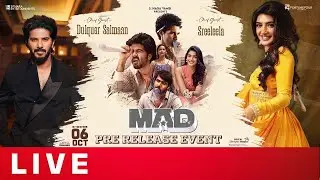 🔴LIVE:MAD Pre Release Event Live | Dulquer Salmaan | Sreeleela |@NationTodaychannel
