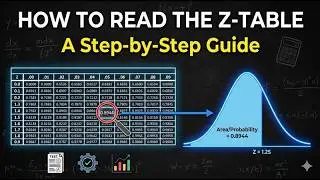 How to Read the Z-Table For Beginners | A Step-by-Step Guide