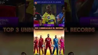 🔴LIVE : Top 3 Unbreakable IPL Records😱| #cricket #ipl2026 #rcb #ytshorts #ipl #csk #msdhoni