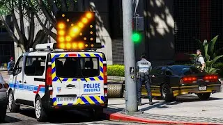 [GTA 5] LA POLICE ORGANISE UN GROS CONTROLE ROUTIER EN VILLE🚔| LSPDFR #1221