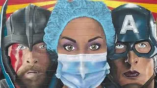 Fresno City Super Hero Nurse Mural Scouting & Sunlight  (Part 2)
