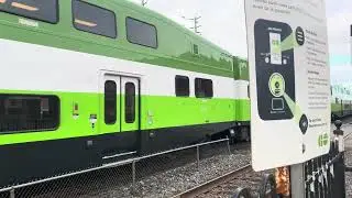 Railfanning at Brampton Via and Go [special subscriber video].