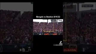 Bengals vs Steelers 9/11/22 #football #madden #xfl #highschoolfootball #ncaafootball #usfl @NFL