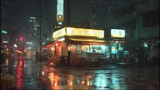 Walking Alone in Kyoto Streets ⛩️ Soft Lofi Music for Sleep & Peace 🌧️