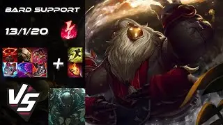 SUPPORT Bard vs Pyke - NA Grandmaster Patch 25.S2.4