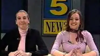 TV 5 News LIVE May '01 Clarion, PA Mandy Miller's Last Night