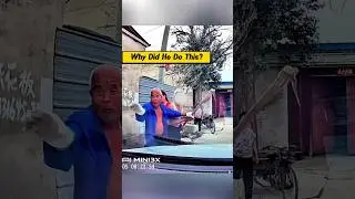 Внезапная дорожная ярость попала на камеру 😲 #шорты