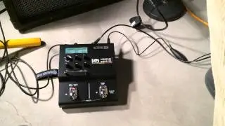 Line 6 M5 Stompbox Modeler (Arbiter Fuzz Face) Demo
