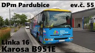 Karosa B951E - ev.č. 55 | DPm Pardubice - linka 16