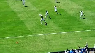 Zlatan İbrahimovic's fantastic first goal with LA Galaxy/ from the stands/ 31.03.2018