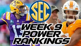 Week 9 SEC Power Rankings - Tier List Ranking | Can A&M or LSU Really Win the SEC Championship?