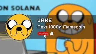 Jake The Dog | Next 100X Memecoin on SOL