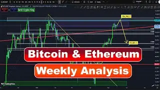 Bitcoin & Ethereum Weekly Analysis || Key Levels & Trends || Tamil