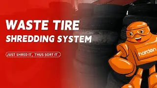 Reveal The Process of Waste Tire Shredding