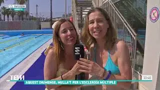 TOT ES MOU: Ens tirem a la piscina fent la corqueta, amb Ada Parellada