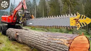 CRAZY Dangerous And Powerful Wood and Forestry Machines: Heavy-Duty Equipment!