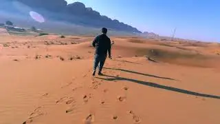 Exploring FOSSIL ROCK Road Trip And The Wadi Caves Drone Video Sharjah United Arab Emirates