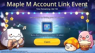 MapleStory M How to Link To PC Account Tutorial (and Bonus)