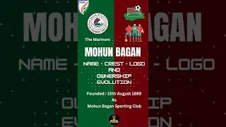Shorts | Reels | Mohun Bagan | Evolution | Crest | Logo | Ownership | Over The Years Since 1889 ⚽