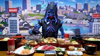 お節料理を食べる🔷フェリーナ🔷（フードファイトにしか見えないな）