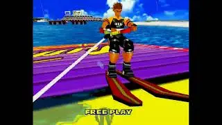 Sega Water Ski 1997 (model 2) - Full Gameplay (Arcade Pc)