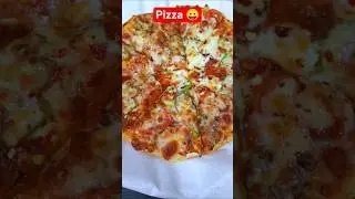 😛Capsicum tomato cheese pizza | Pizza Recipe😛 Make pizza Recipe#shorts #streetfood#MRJabirVlog