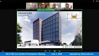 350 S Fifth Ave Resident Participation Meeting of June 4, 2025
