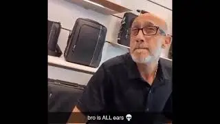 bro is ALL ears 💀