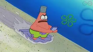 Spongebob - Patrick Crashes into a Mountain