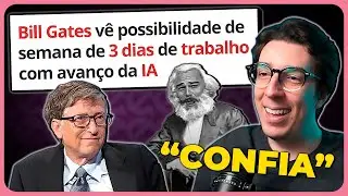 BILL GATES DIZ QUE IREMOS TRABALHAR MENOS | Cortes do História Pública