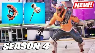 Fortnite Chapter4 Season 4 Starter Pack Gameplay! (Haxsaur Set)