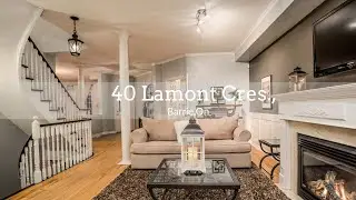 40 Lamont Cres., Barrie On MLS Listing For Sale