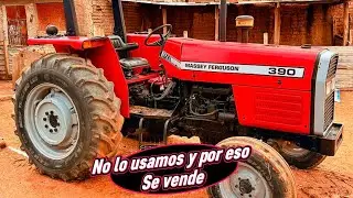 Casi 5 años sin trabajarlo. Cuánto cuesta un tractor Massey Ferguson 390 