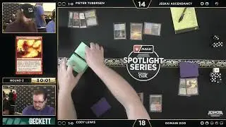 Magic Spotlight: Secret Lair | Modern | SCG CON Indianapolis | Day 1 Jeskai Ascendancy vs Domain Zoo