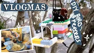 VLOGMAS 2025, December 20-23. DIY Bird Feeders