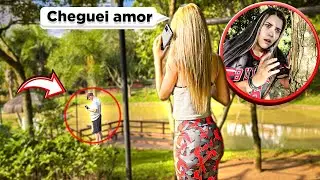 ESPIONEI A LOIRA NA RUA E VI ELA FALANDO COM ALGUÉM ESCONDIDO! (Mentiu pra mim)