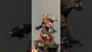 World Eaters Khorne Berzerker painting process! #warhammer #warhammer40k #40k #miniaturepainting