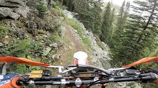 Cut Across Trail, Montana Don't look down!